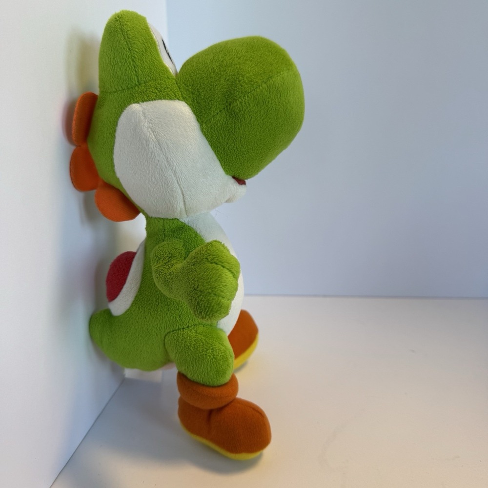 Super Mario Fire Mario & Yoshi Plush 9" Nintendo Stuffies Mario Brothers - Picture 14 of 16
